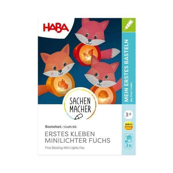 Haba - Bastelset Erstes Kleben Minilichter Fuchs Haba - Bastelset Erstes Kleben Minilichter Fuchs