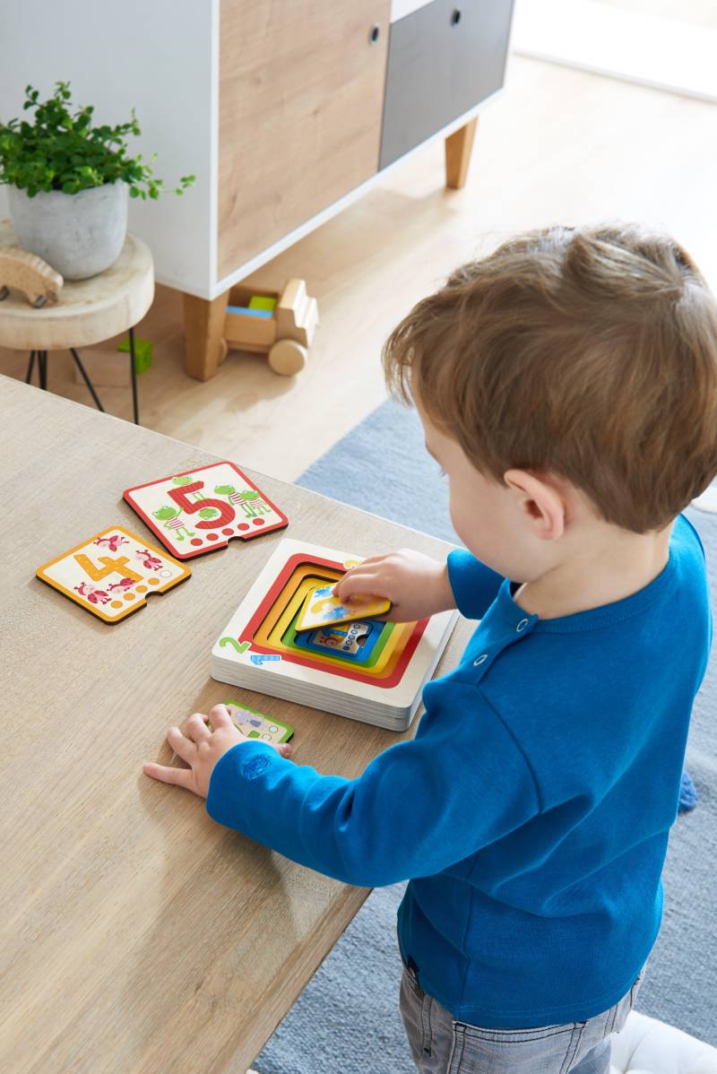 Haba - HABA Holzpuzzle Zahlenfreunde