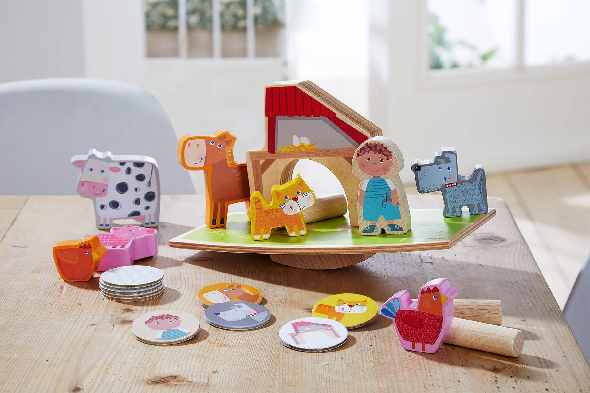 Haba - HABA Stapelspiel Tierischer Balanceakt