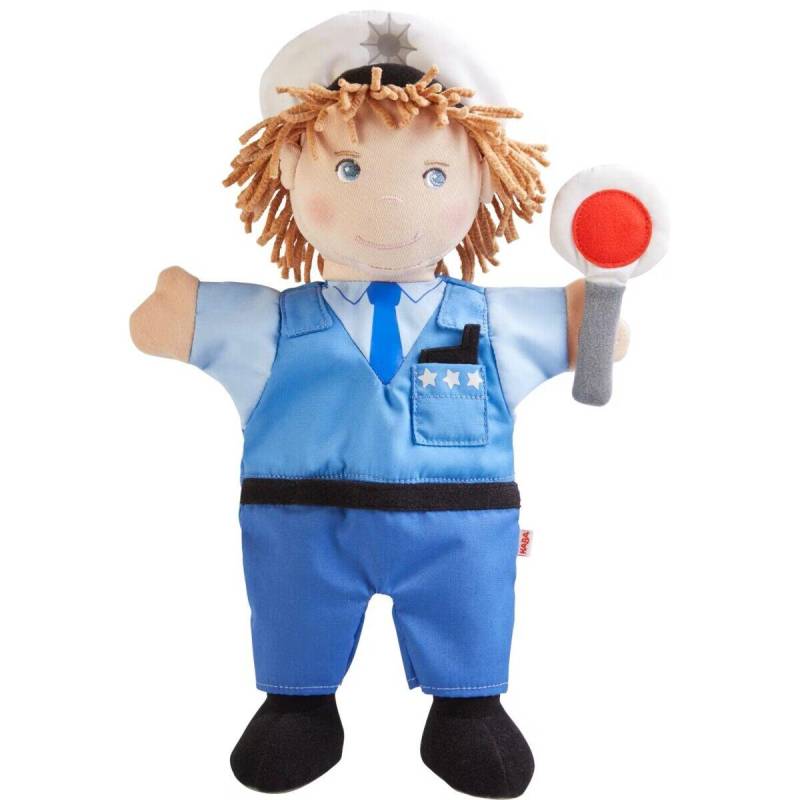 Handpuppe Polizist, 27 cm