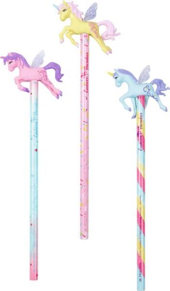 Coppenrath - Bleistift mit Topper Einhorn-Paradies, sort. Coppenrath - Bleistift mit Topper Einhorn-Paradies, sort.