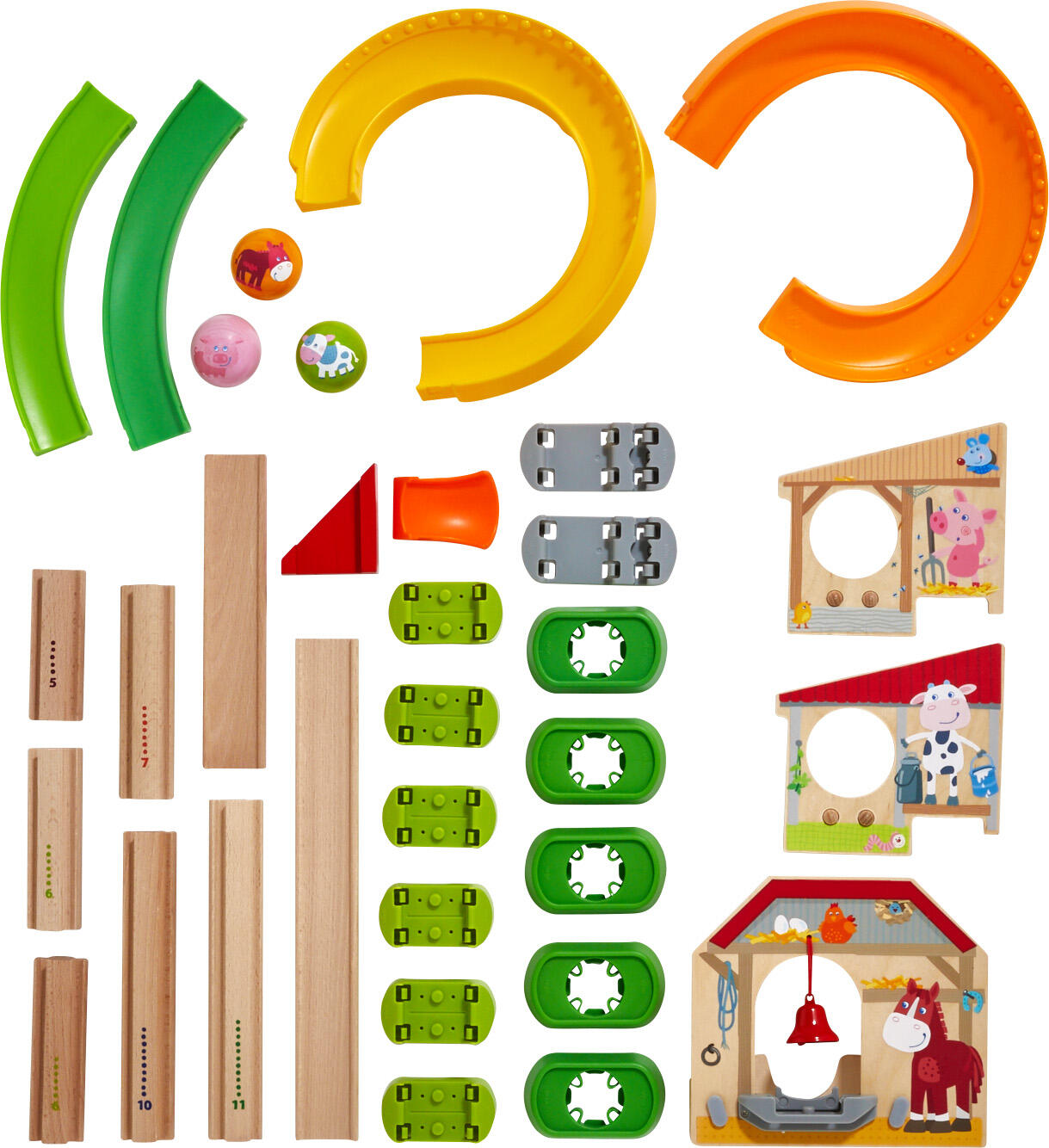 Haba - Kullerbü_Spielbahn Bergabent.