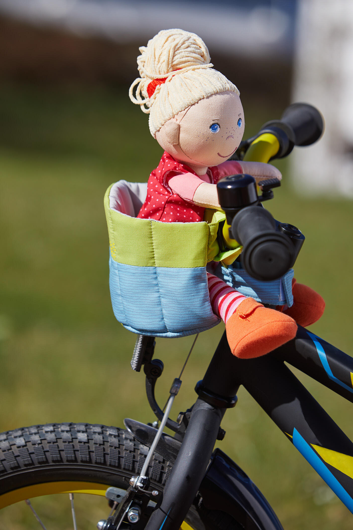 Haba - Puppen-Fahrradsitz Sommerwiese
