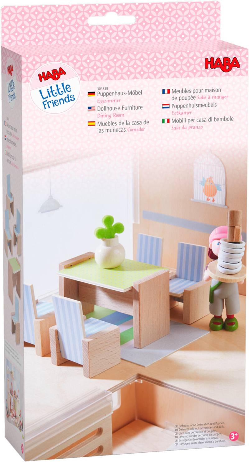 Haba - Puppenhausmöbel Esszimmer Haba - Puppenhausmöbel Esszimmer