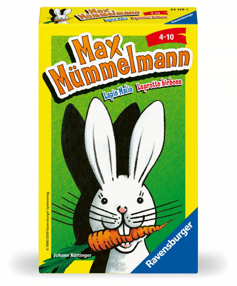 Ravensburger - Max Mümmelmann - Reisespiel ab 4 Jahren Ravensburger - Max Mümmelmann - Reisespiel ab 4 Jahren