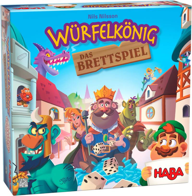 Haba - Würfelkönig das Brettspiel Haba - Würfelkönig das Brettspiel