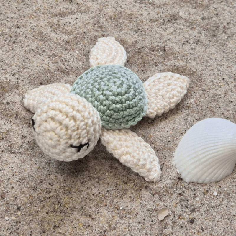 Häkeltier Schildkröte Grün Häkeltier Schildkröte Grün