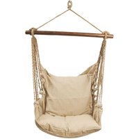 Hängesessel beige
