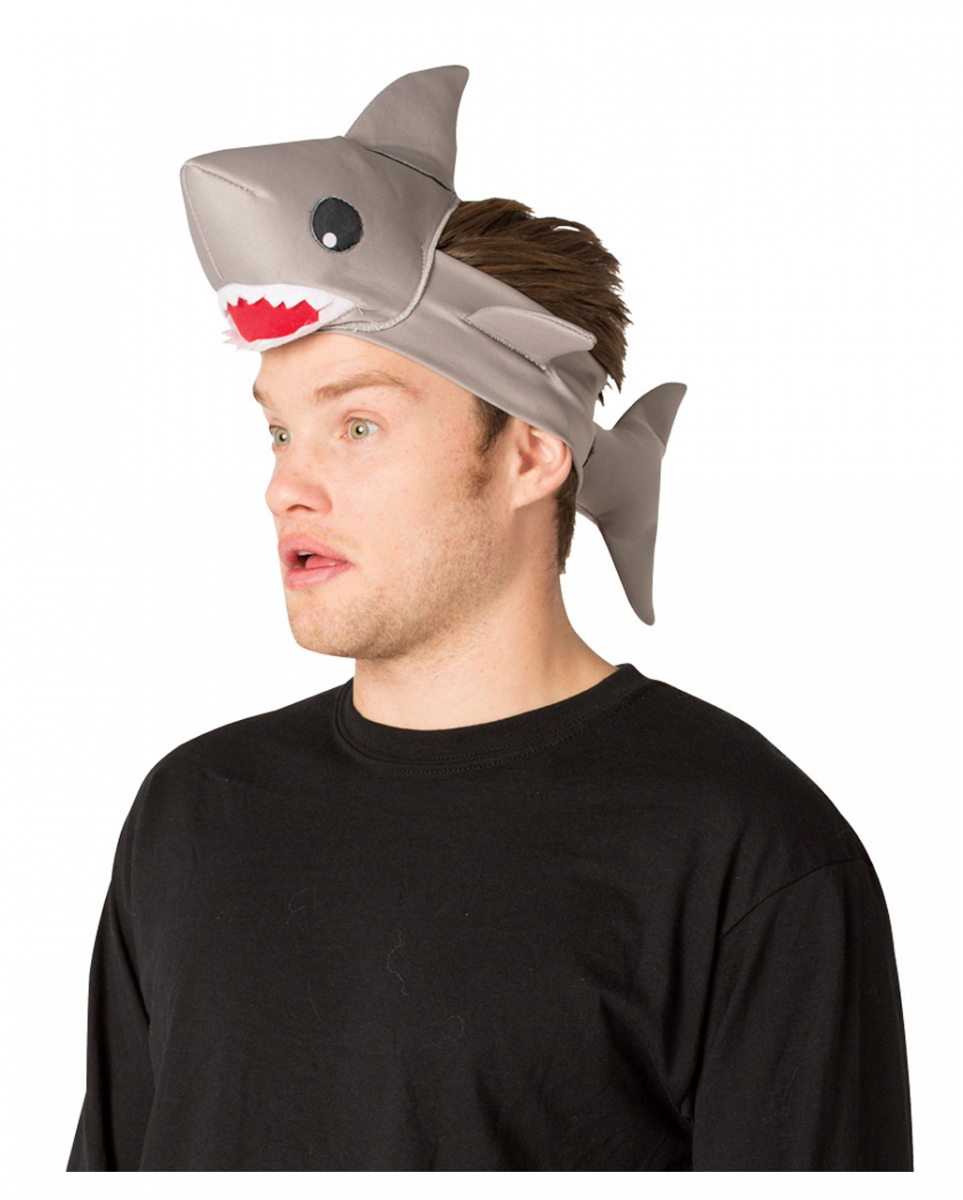 Haifisch Stirnband