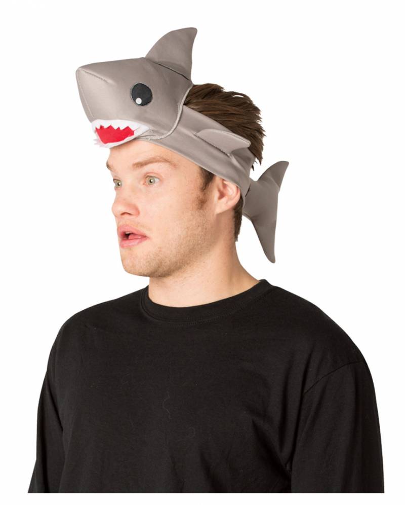 Haifisch Stirnband