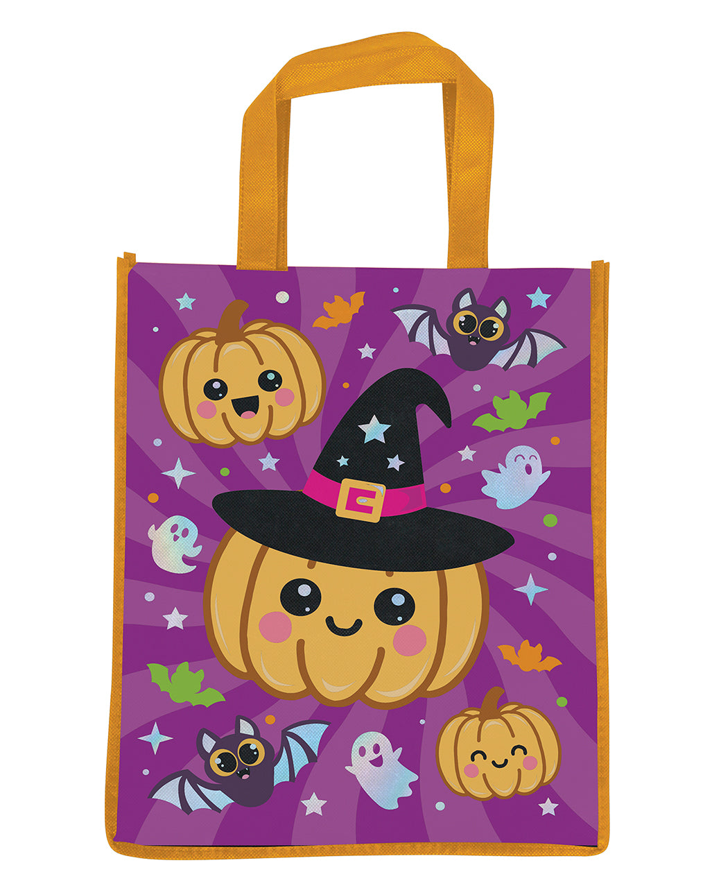 Halloween Trick or Treat Sammeltasche Hexen-Kürbis