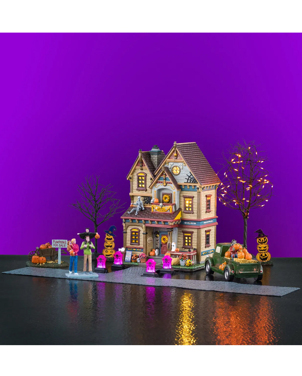 Halloween bei den Wilsons Set - Lemax Spooky Town