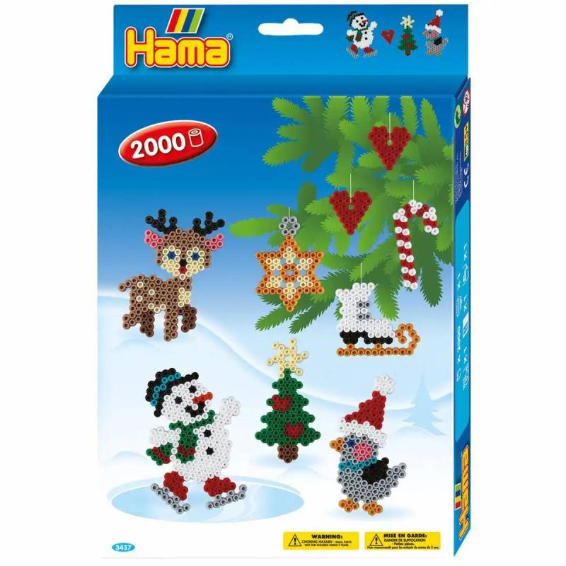 Hama - Bügelperlen Set Weihnachten