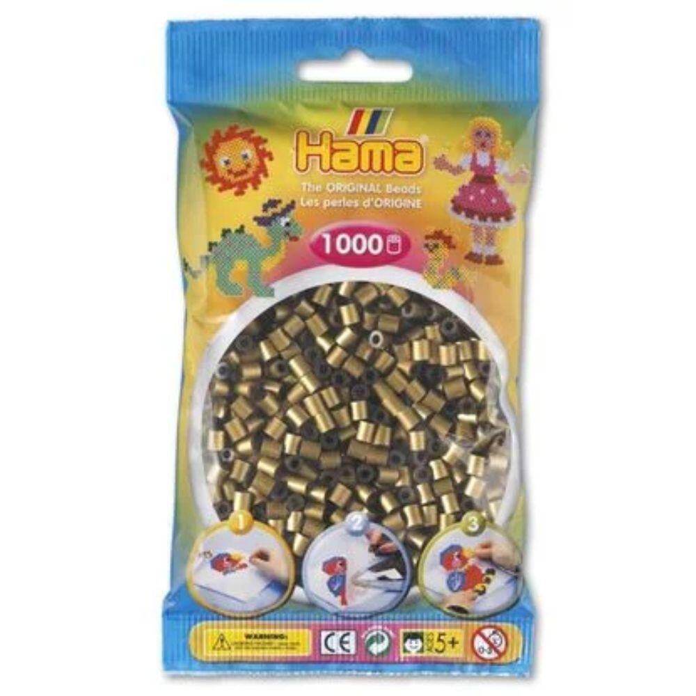Hama - HAMA-Perlen bronze 1000 Stück im Beutel