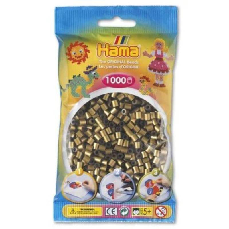 Hama - HAMA-Perlen bronze 1000 Stück im Beutel