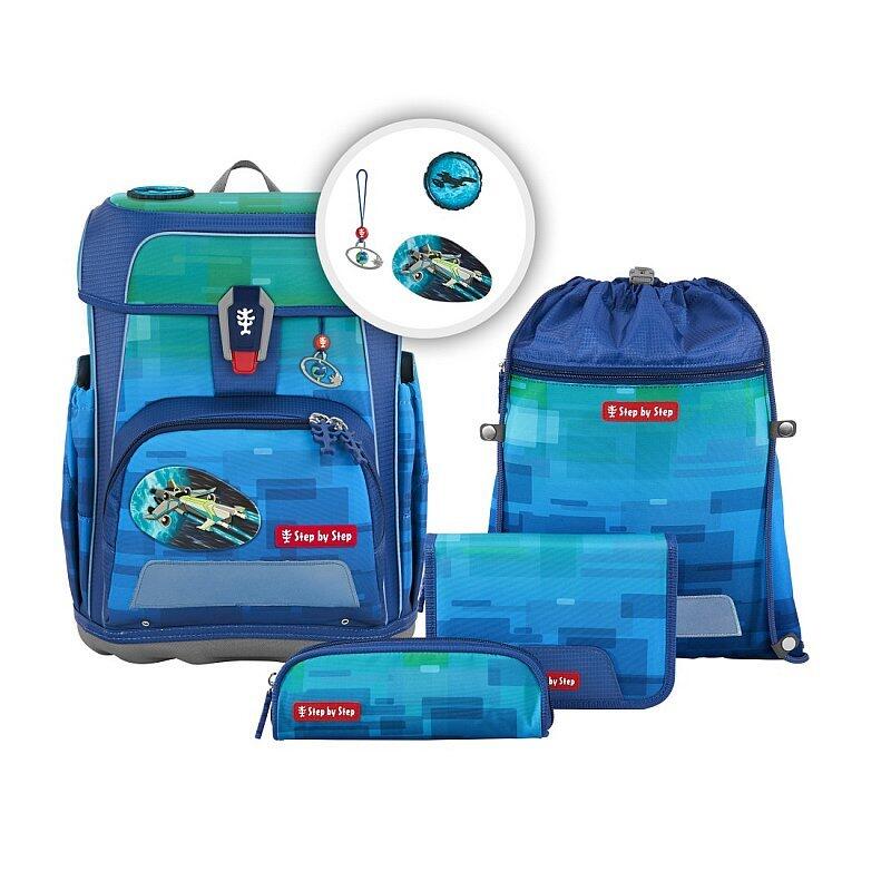 Hama - Step by Step Schulranzenset 5tlg Cloud Ocean Space Craft Spike