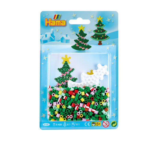 Hama - Weihnachtsbaum Bügelperlen-Set
