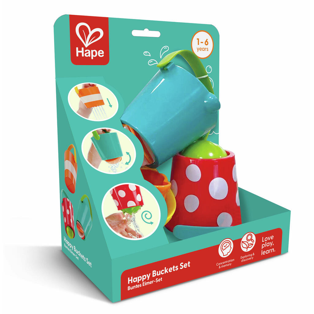 Hape - Buntes Eimer-Set