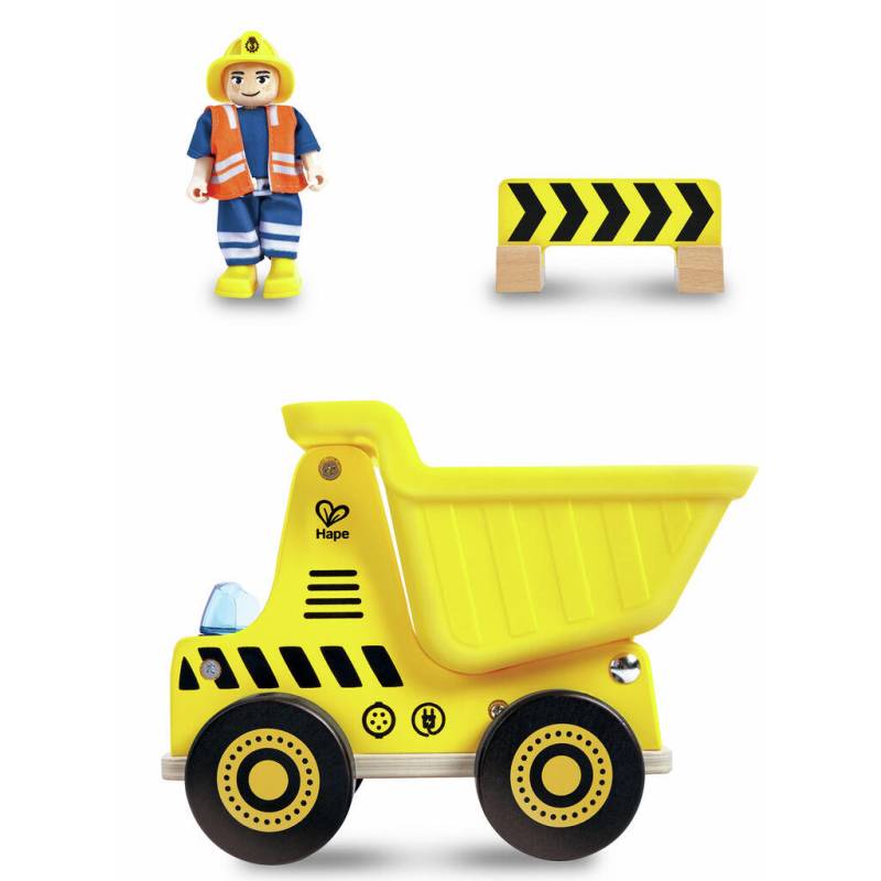 Hape - Kipplaster Mit Spielfigur