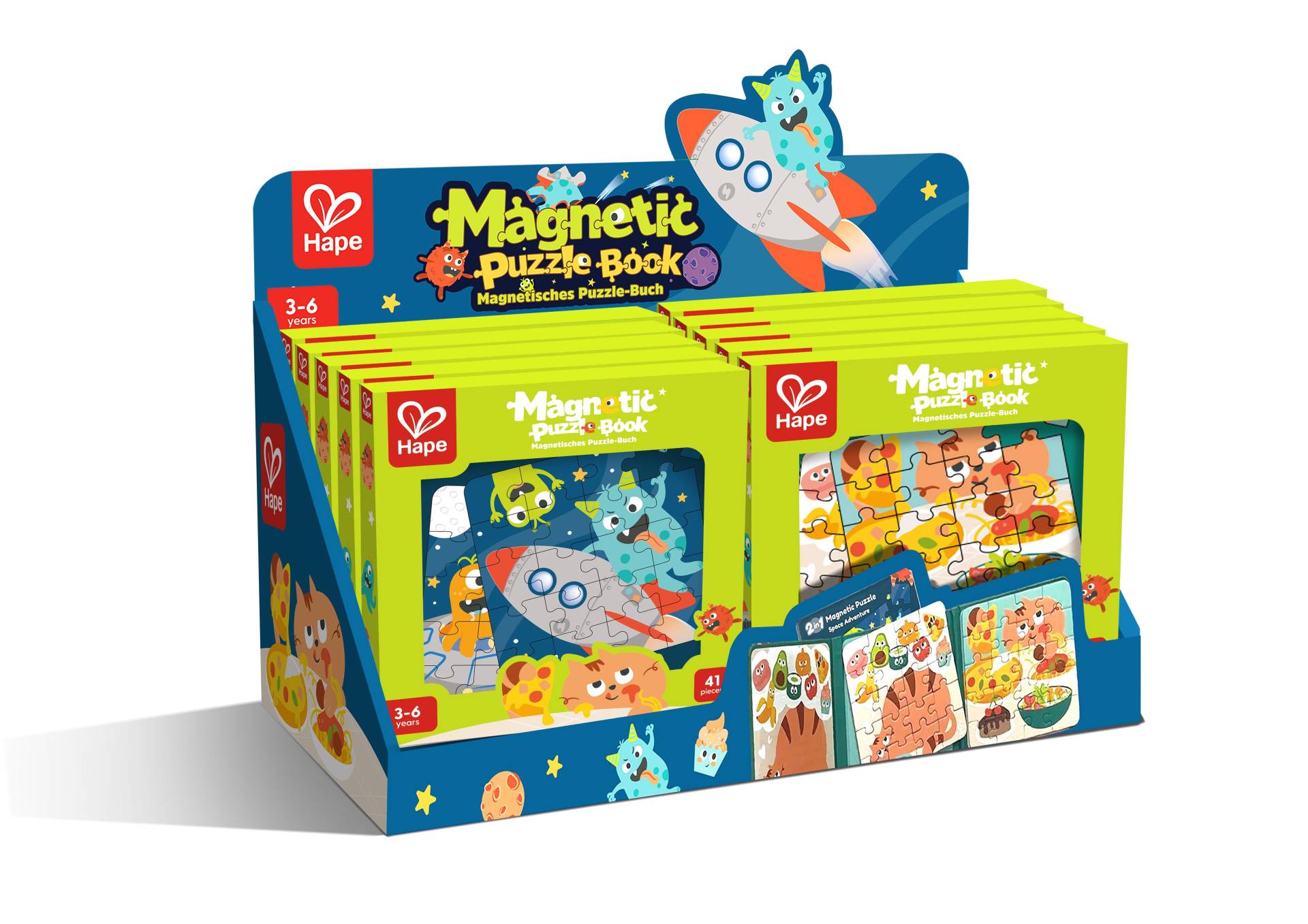 Hape - Magnetisches Puzzle-Buch Hape - Magnetisches Puzzle-Buch