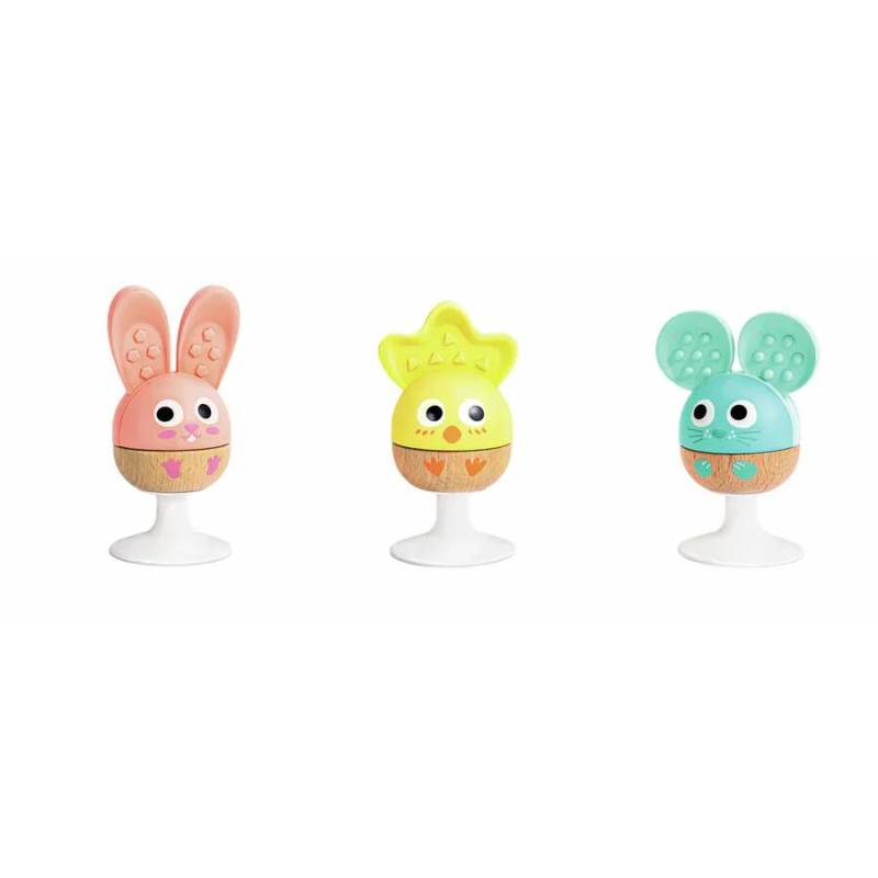 Hape - Rassel & Beißringset / Saugnapf Hape - Rassel & Beißringset / Saugnapf