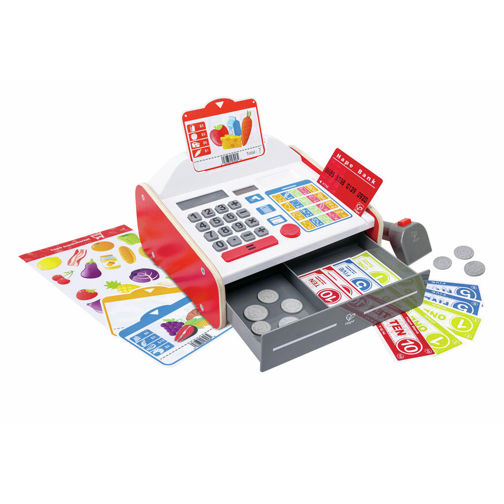 Hape - Spielkasse m.Sound,Scanner, Rechner und Spielgeld Hape - Spielkasse m.Sound,Scanner, Rechner und Spielgeld
