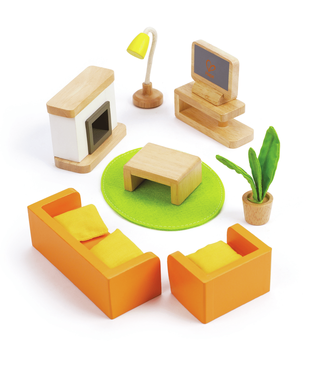 Hape - Hape Puppenhausmöbel Wohnzimmer Hape - Hape Puppenhausmöbel Wohnzimmer