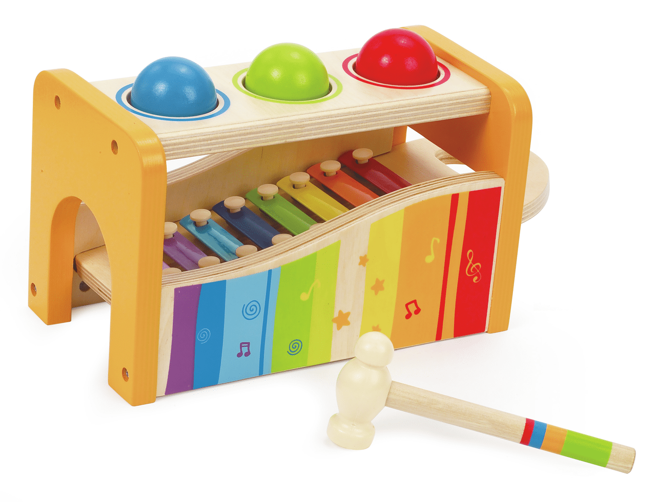 Hape - Xylophon und Hammerspiel