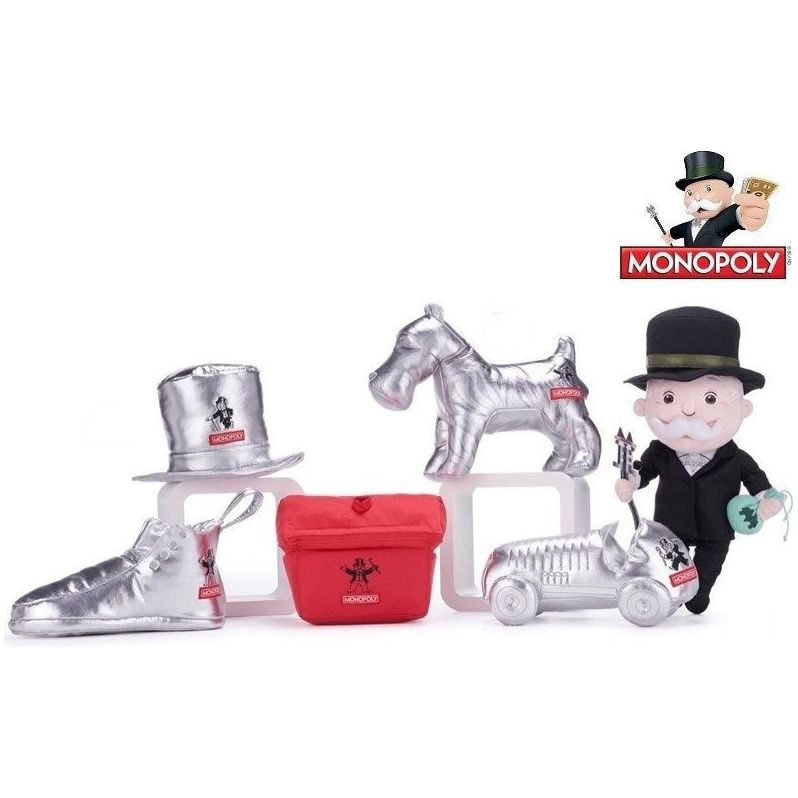 Hasbro - Monopoly Plüschfiguren 25cm, Plüschtier, Kuscheltier Hasbro - Monopoly Plüschfiguren 25cm, Plüschtier, Kuscheltier