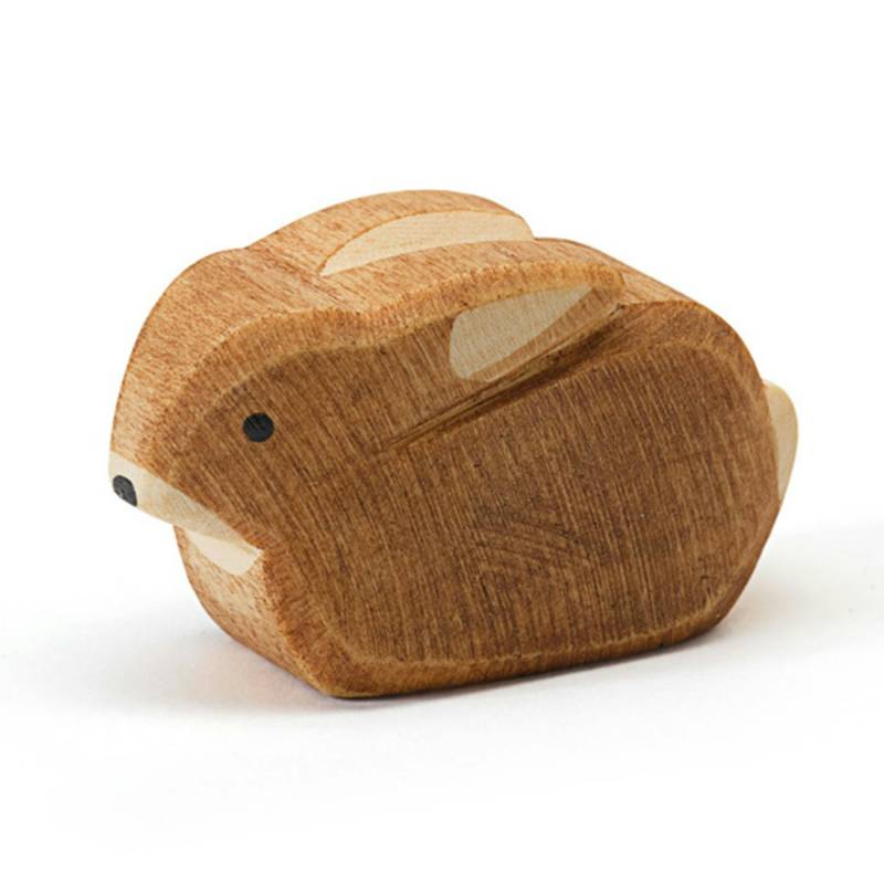 Hase klein Holzfigur 2,5 cm hoch