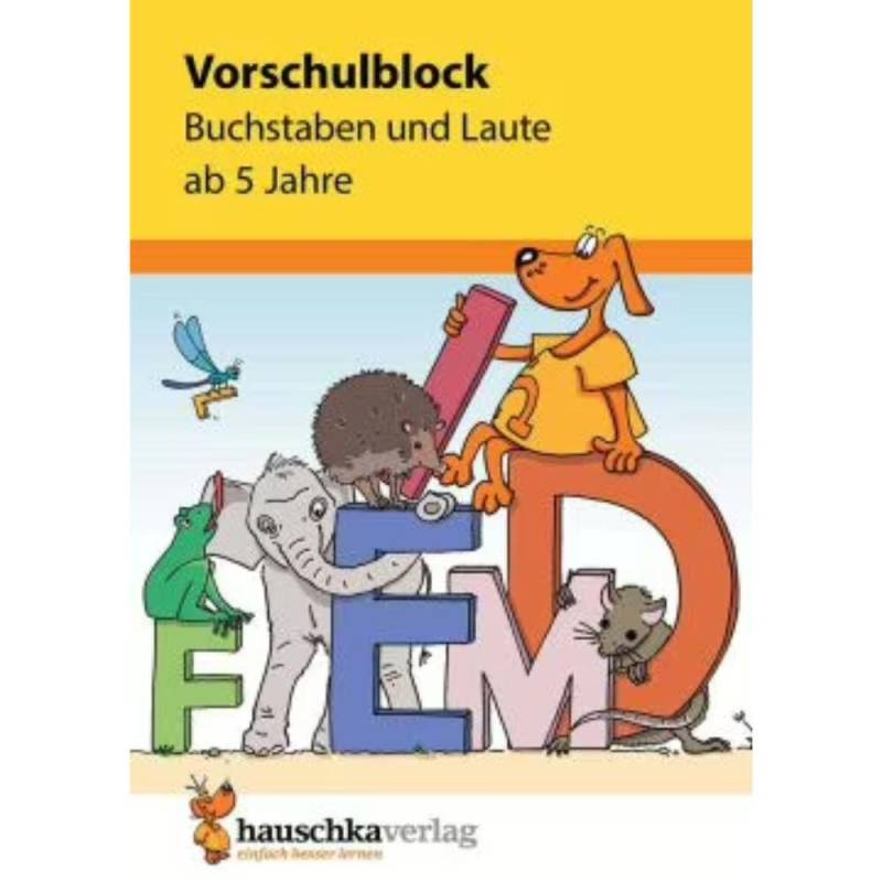 Hauschka - 628 - Vorschulblock ab 5J. Hauschka - 628 - Vorschulblock ab 5J.