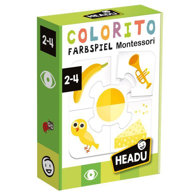 Headu - Colorito - Farbspiel Montessori - ab 2 Jahren