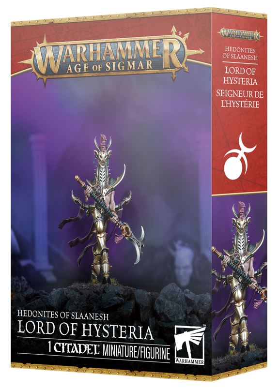 Hedonites of Slaanesh Lord of Hysteria Games Workshop Age of Sigmar AoS Hedonites of Slaanesh Lord of Hysteria Games Workshop Age of Sigmar AoS