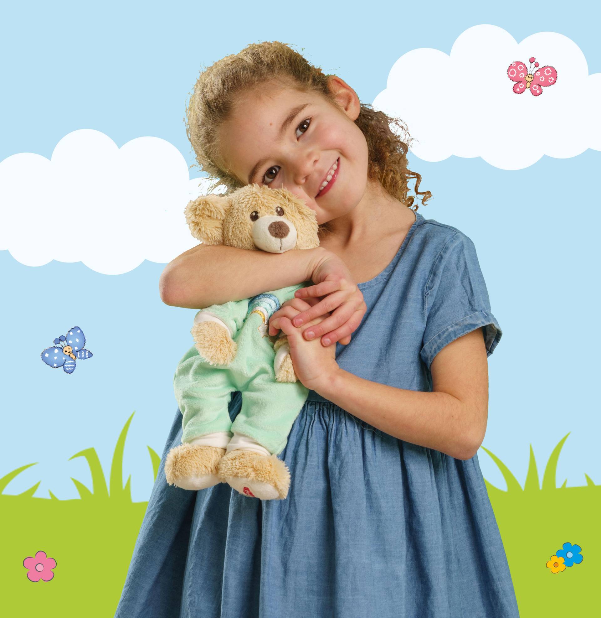 Heless - Kuscheltier Teddy Dreamy, 42 cm