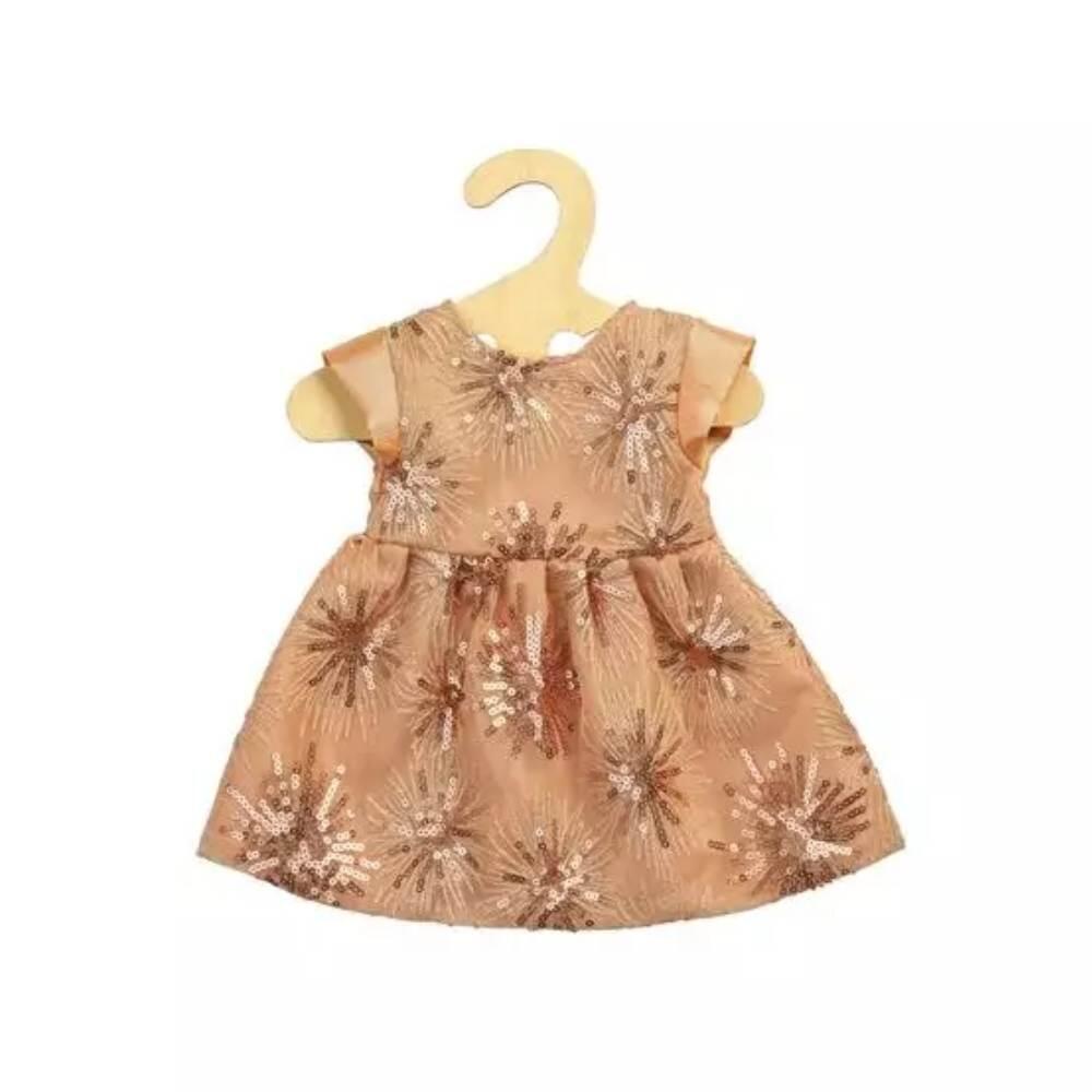 Heless - Puppen-Glitzerkleid Rose Gold Gr. 35-45 cm Heless - Puppen-Glitzerkleid Rose Gold Gr. 35-45 cm