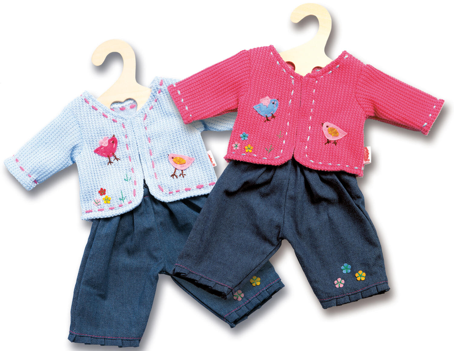 Heless - Puppen Jacke m.Jeans 28-35cm