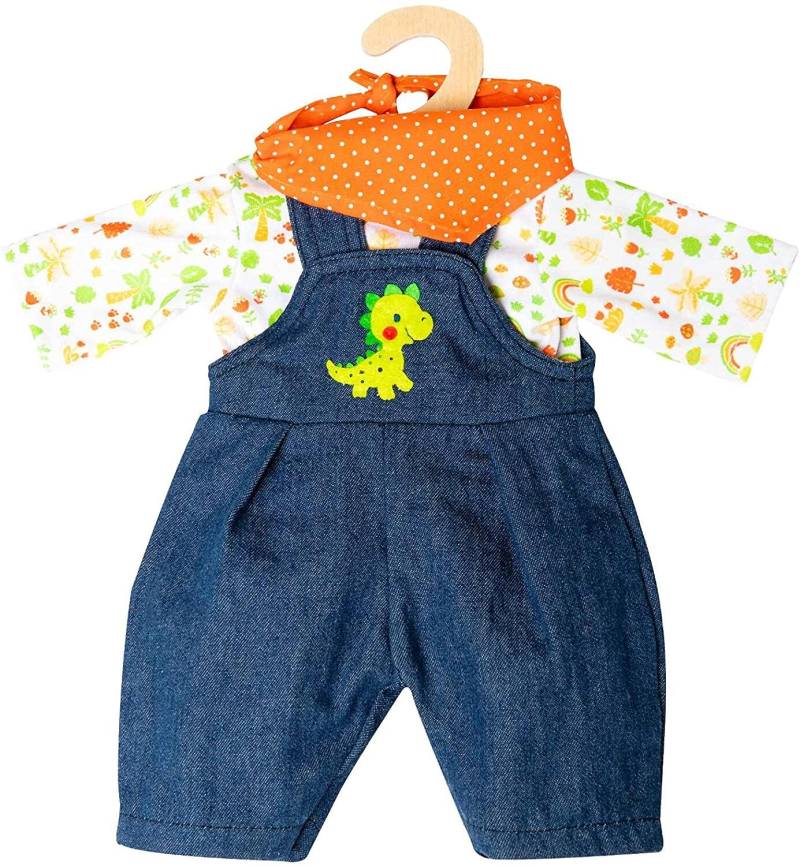 Heless - Puppen-Latzhose Dino, 35-45cm