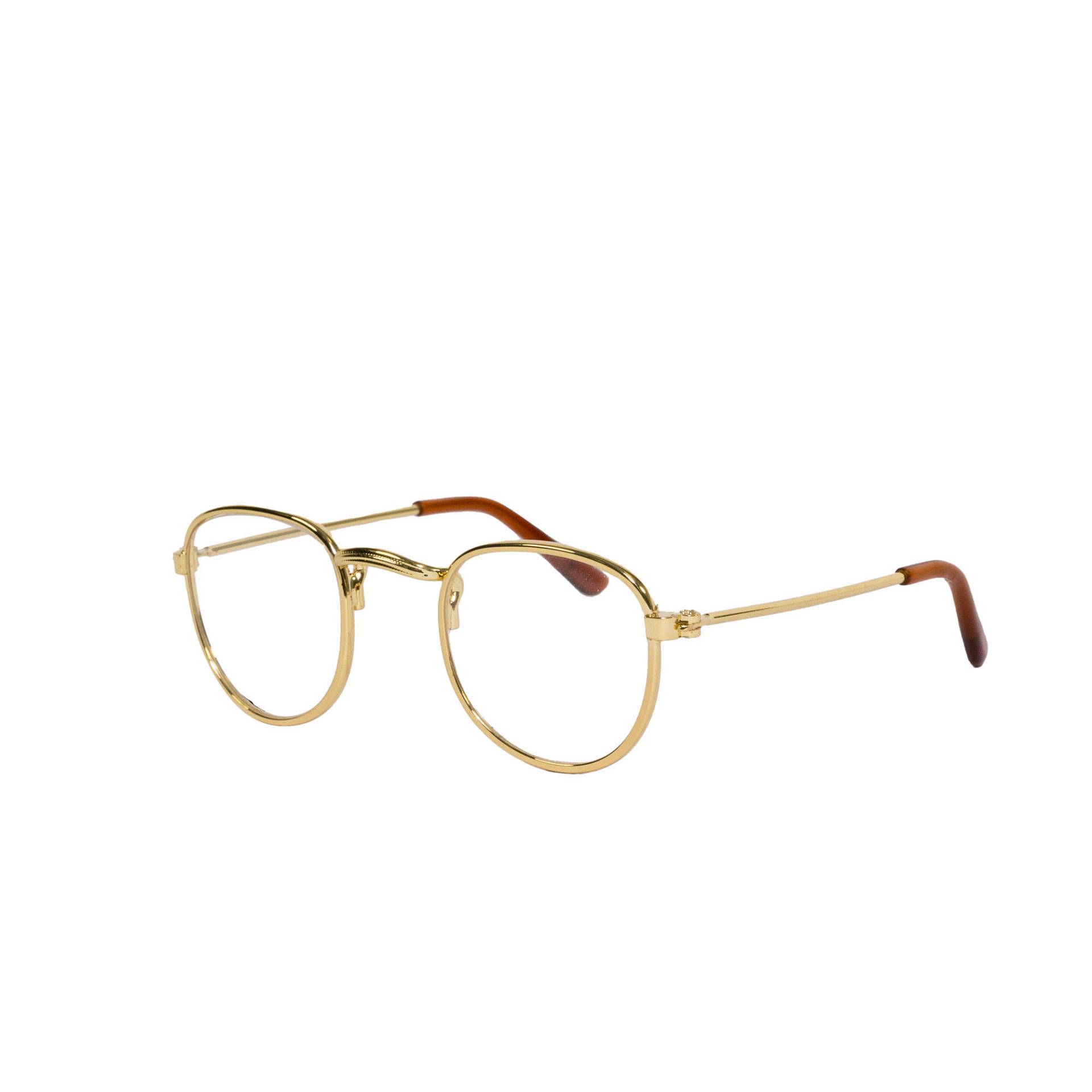 Heless - Puppen-Lesebrille, gold