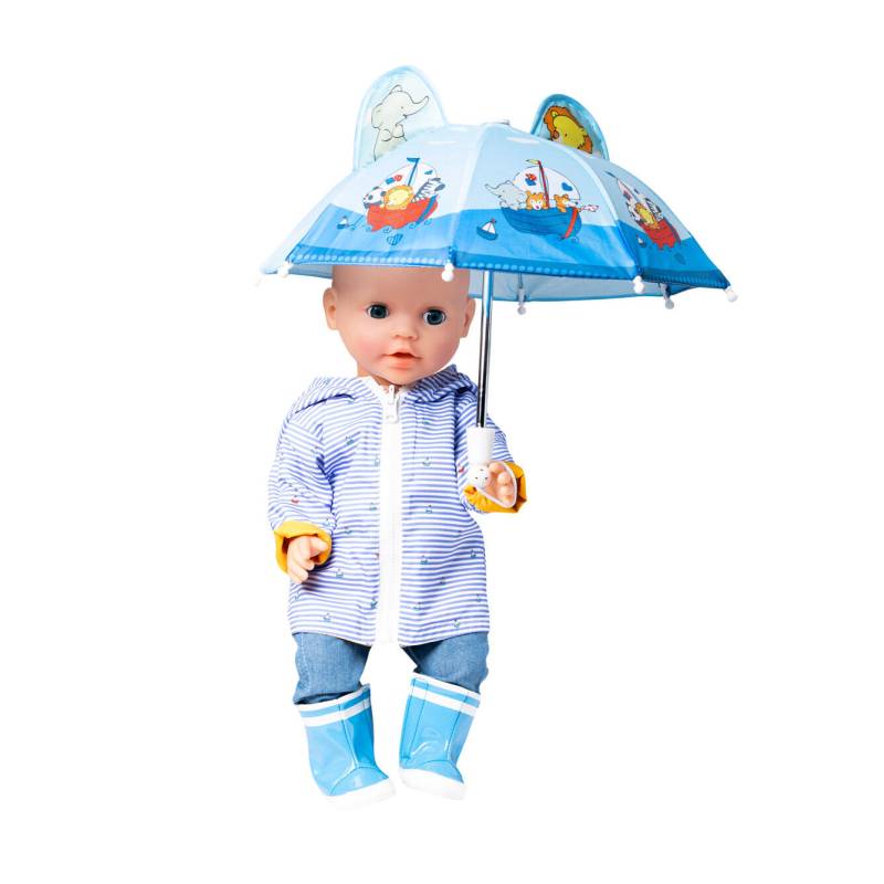 Heless - Puppenkleidung 30 cm Wendeanorak maritim