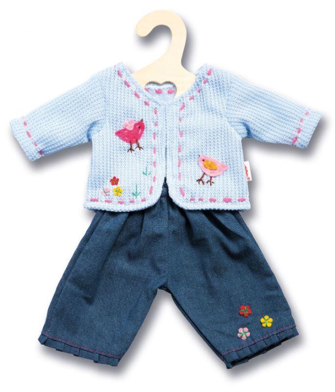 Heless - Puppenkleidung Jacke m.Jeans 35-45cm