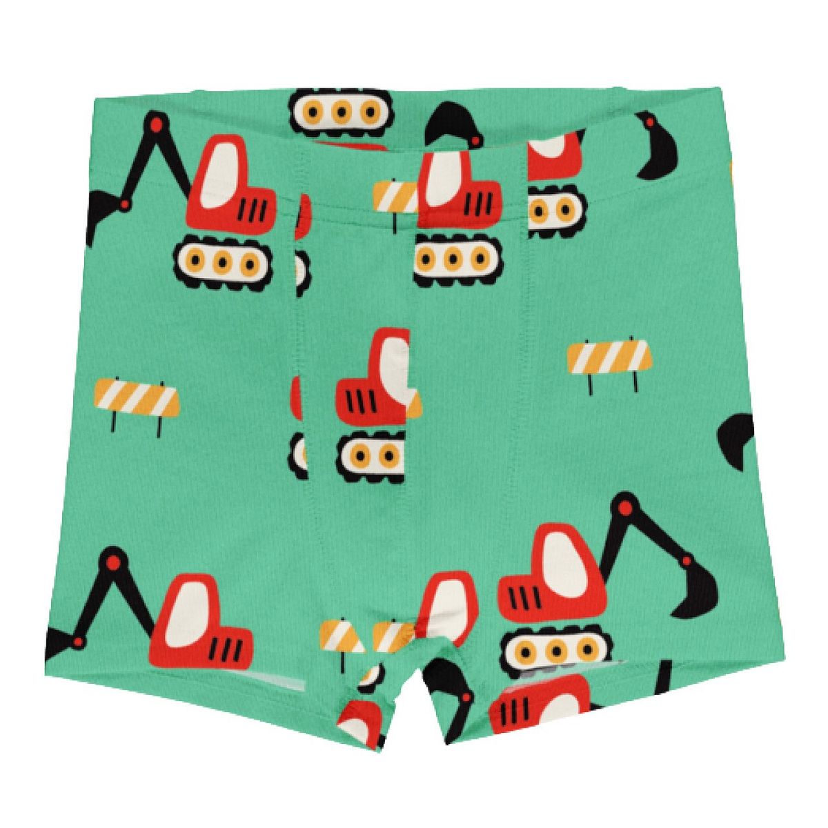 Hellgrüne Boxershorts mit Bagger 110/116