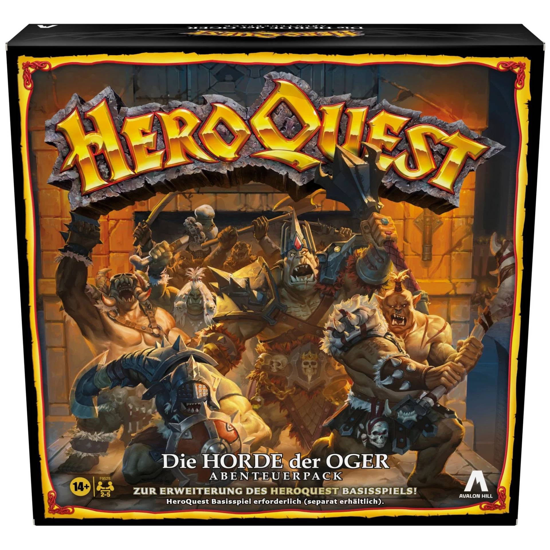 Heroquest | Die Horde der Oger - Abenteuerpack Erweiterung