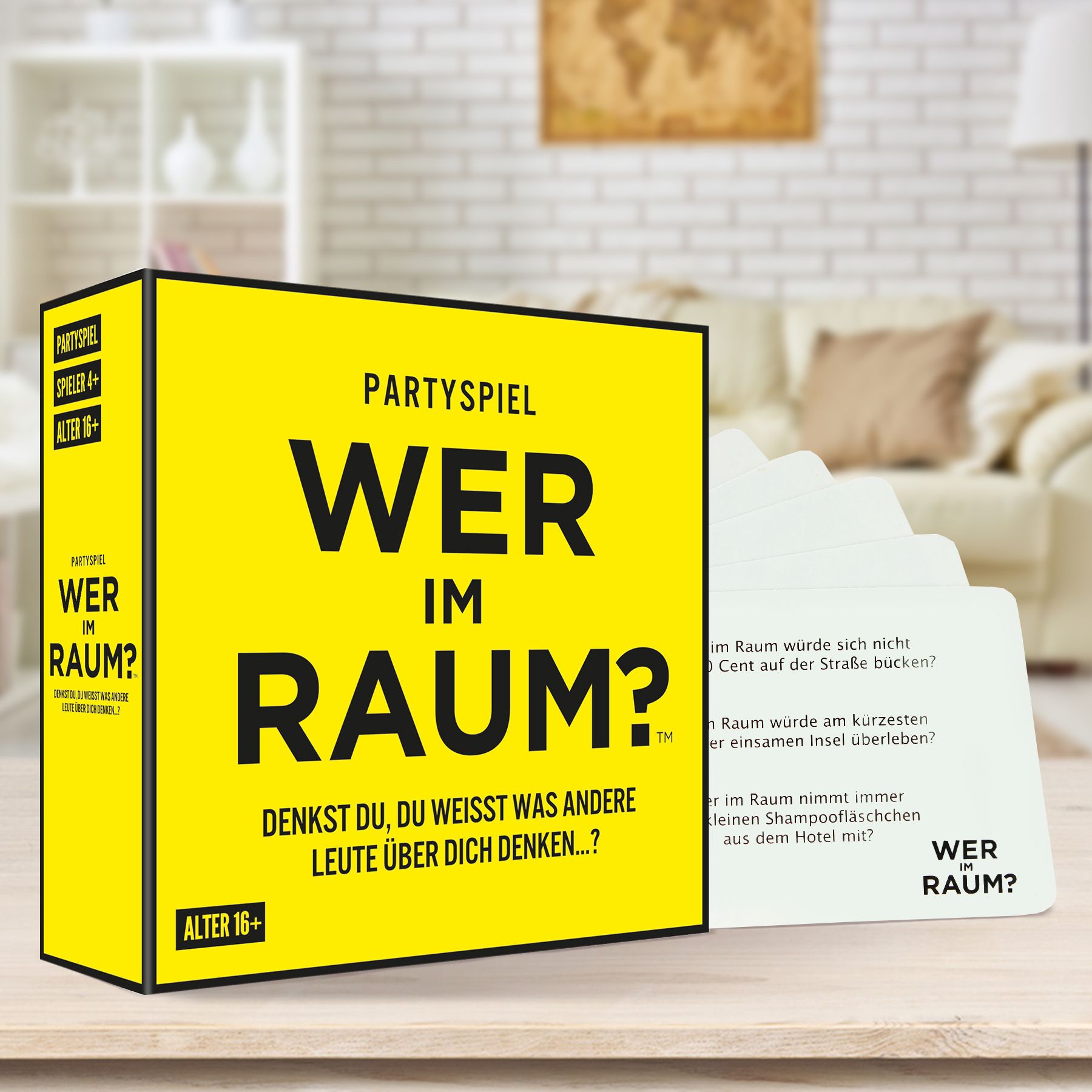 Wer im Raum - Partyspiel Wer im Raum - Partyspiel von Monsterzeug
