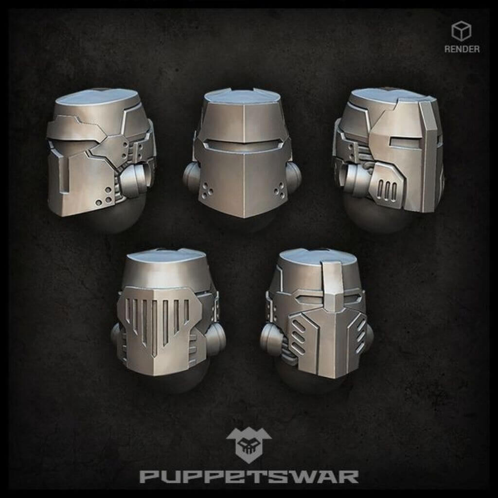 High Crusaders Helmets