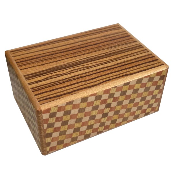 Himitsu Bako 4 Sun 27 Steps Zebra Wood / Ichimatsu