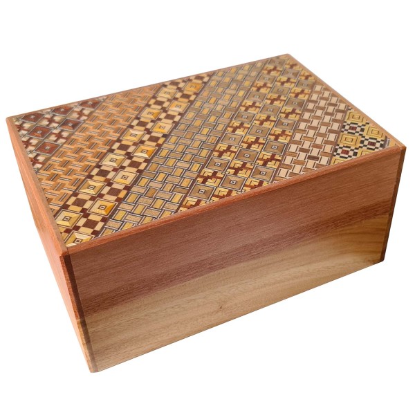 Himitsu Bako 6 Sun 27 Steps Yosegi / Natural Wood