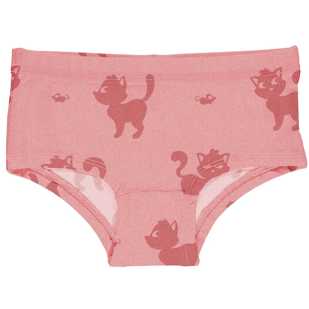Hipster Briefs Katzen einfarbig rosa 86/92