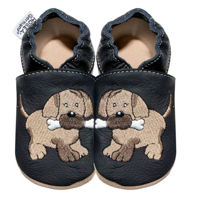 Hobea - Hobea Lauflernschuhe Hund schwarz 22/23