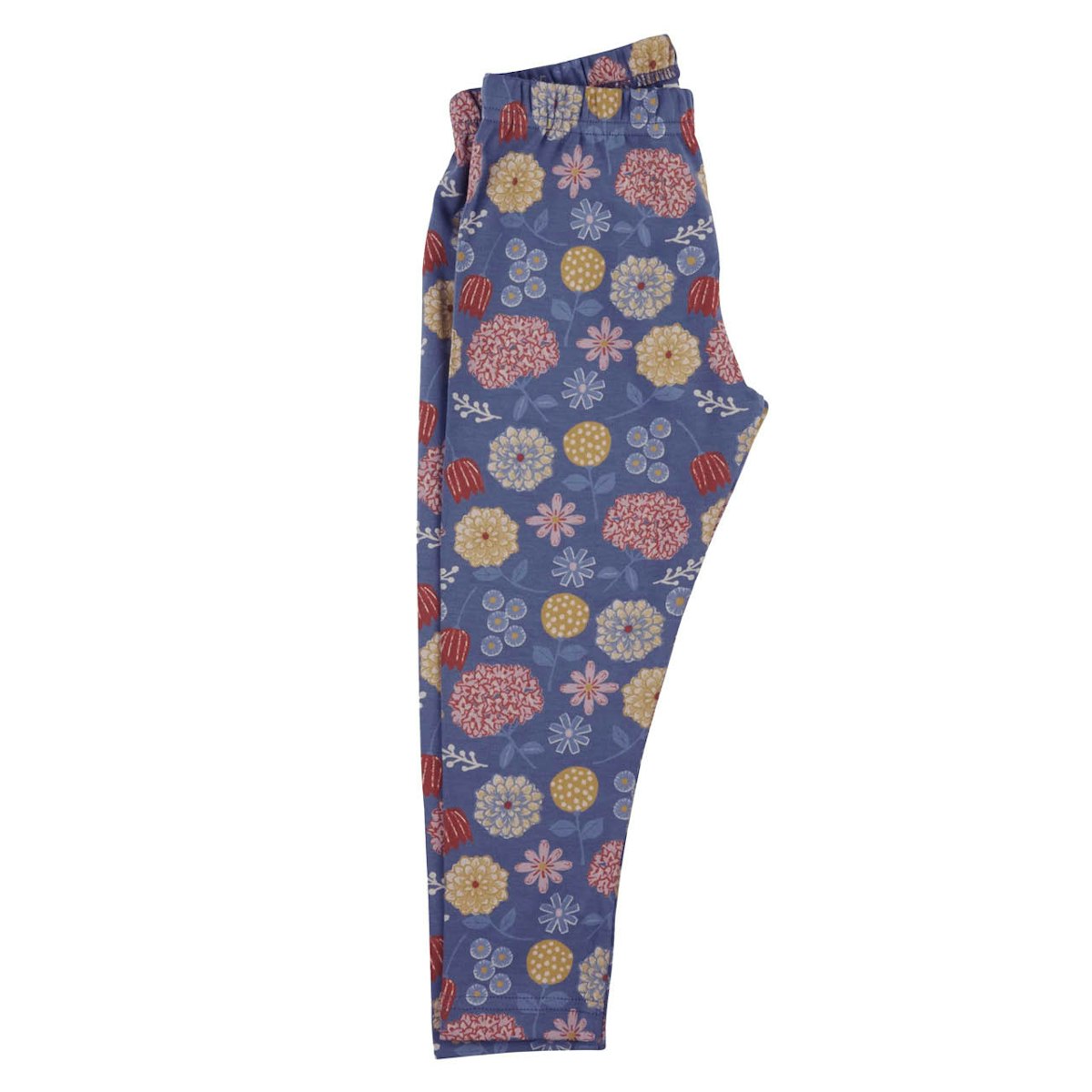 Hochwertige Leggings dunkelblau 100% Bio Baumwolle 110