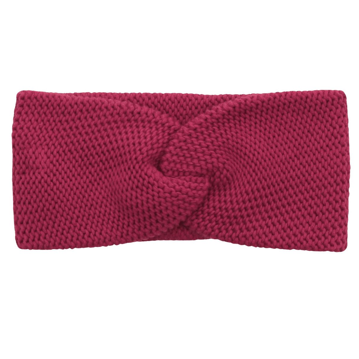 Hochwertiges Strickstirnband beere 50/52